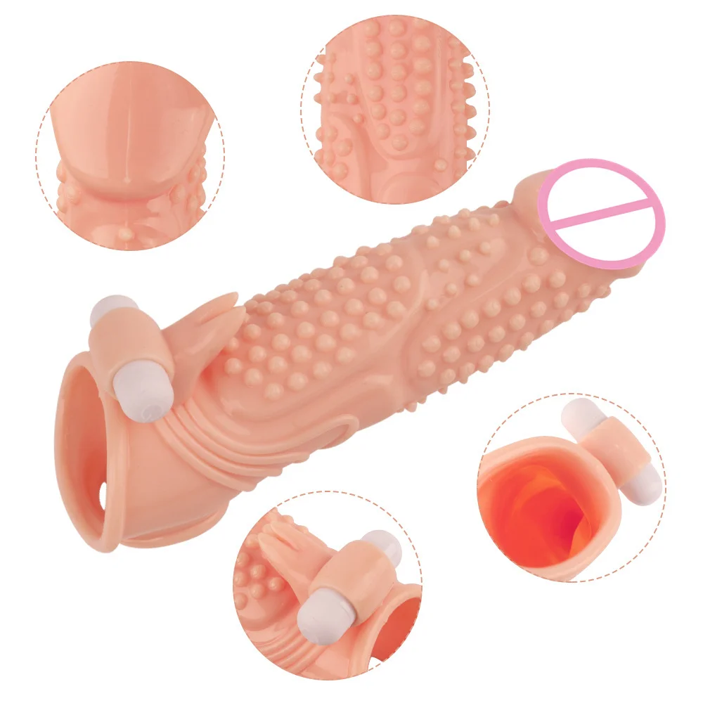 Penis Enlargment Re-Usable Condom ( F0404 )