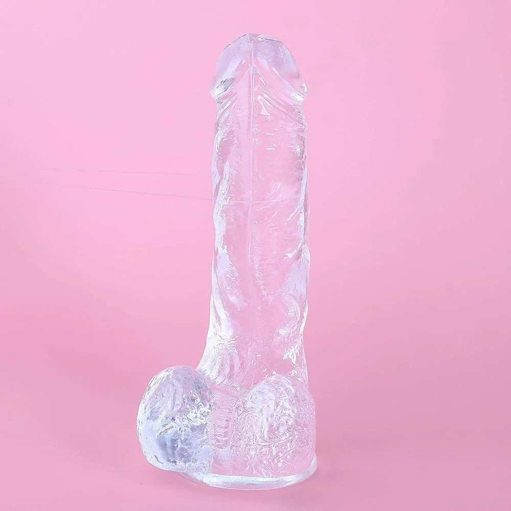 5 Inch Transparent Clear Dildo ( D0714 )