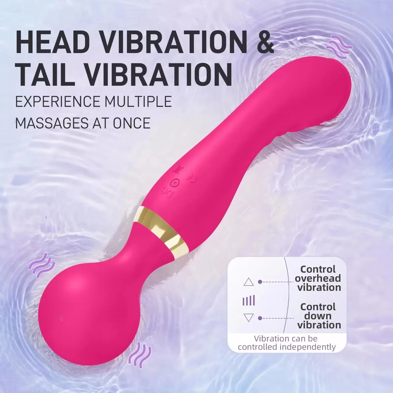 VibraFlex Wand Massage Stick Vibrator ( A0459 )