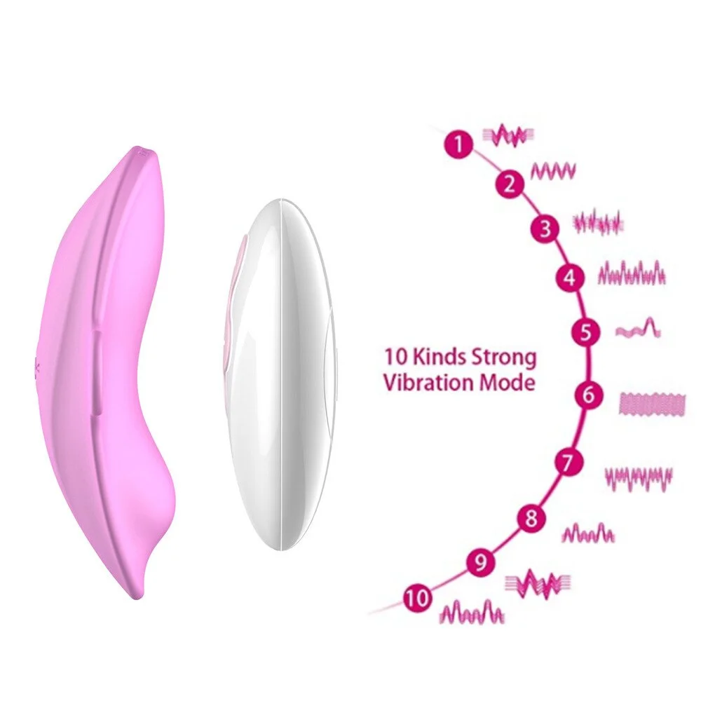 Remote Controlled Panty Vibrator ( C0331 ) - Pink Color
